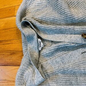 Gray Cardigan Sweater by Garage
